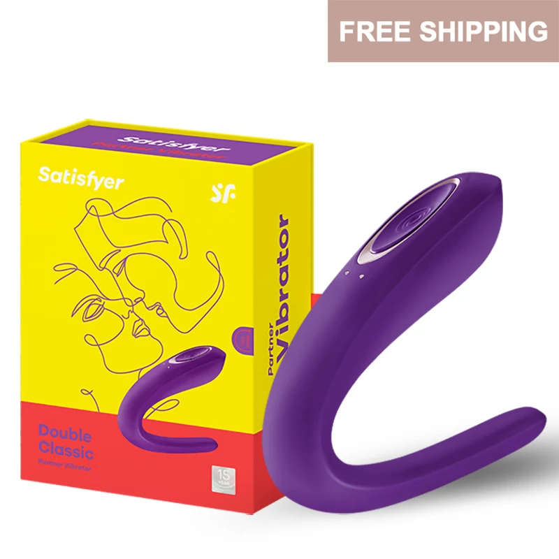 GER satisfyer Partner Couples Вибраторы G spot силиконовый виброфаллоимитатор для взрослых