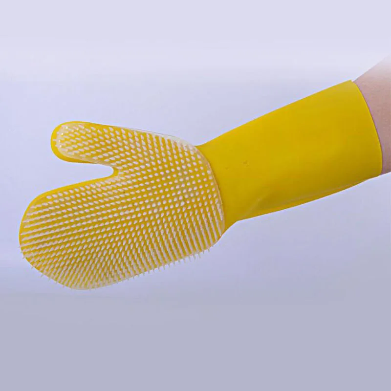 Pet Dog Cat Grooming Bath Brush Comb Puppy Hair Rubber Glove Massage