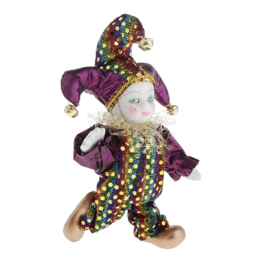 porcelain jester doll