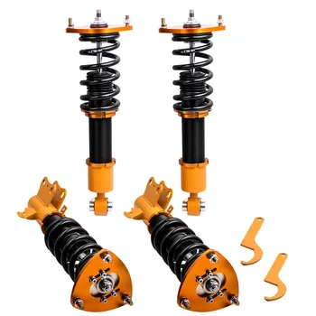 

Coilovers Kit For Subaru Forester 2009 - 2013 3rd Generation Adj. Height Shocks Absorbers Coil Spring Struts Golden