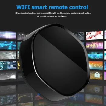 

Universal IR Smart Remote Control WiFi Infrared Home Controller HUB Work with Google Assistant/Amazon Alexa for Smart TV Top-Box