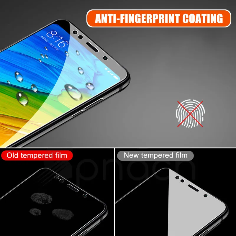 9H Tempered Glass on the For Xiaomi Redmi 5 Plus 5A 4 4X 4A S2 K20 Screen Protector For Redmi Note 4 4X 5 5A Pro Protective Film