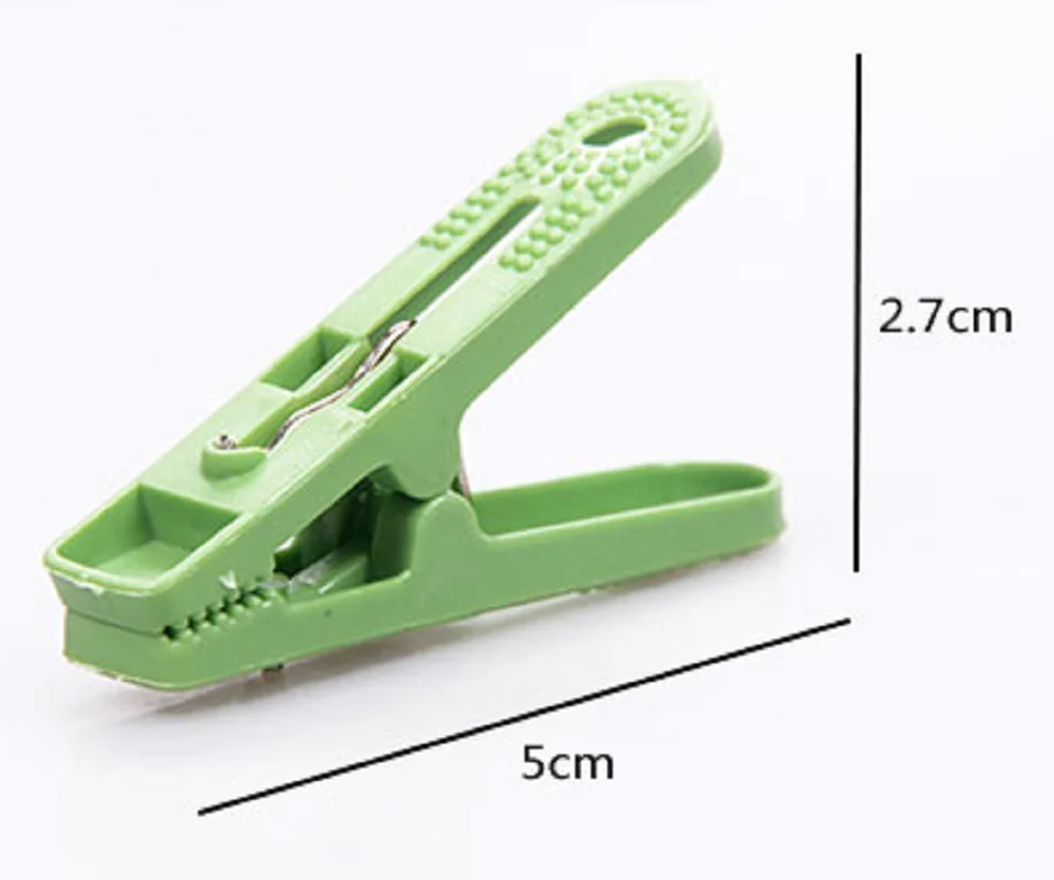 Clothes Pegs 20pcs Home Pins Convenient Laundry Folder Plastic Windbreak 4 Color Clips Drying Windproof Cloth pin