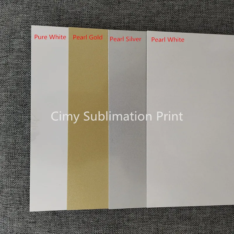 

20sheets 0.5mm A5 Blank Sublimation Metal Plate Aluminium sheet Name Card Printing Sublimation Ink Transfer DIY Craft