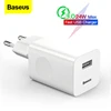 Зарядное устройство для телефона Baseus, USB 3.0, 24 Вт, с функцией быстрой зарядки ► Фото 1/6