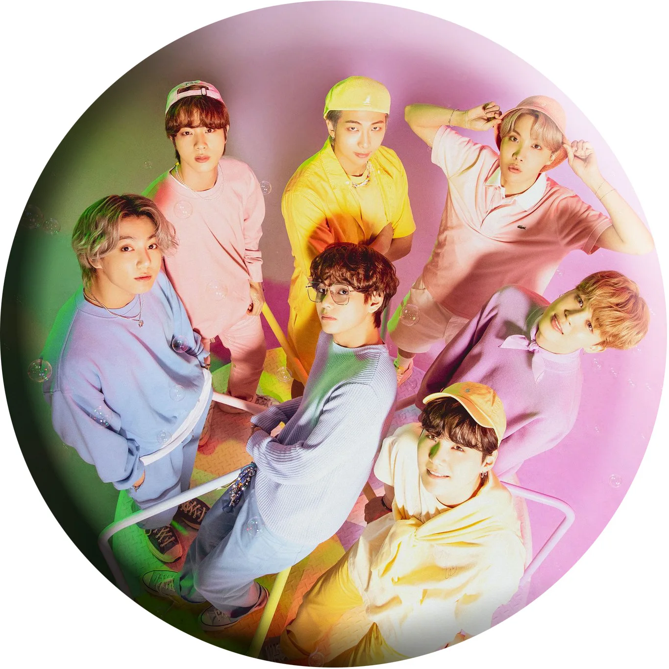 Kpop Wholesale Idol Bangtan Boys Festa 2021 8th Anniversary Brooch Badge Pin Badges Button For Clothes Backpack | Канцтовары для