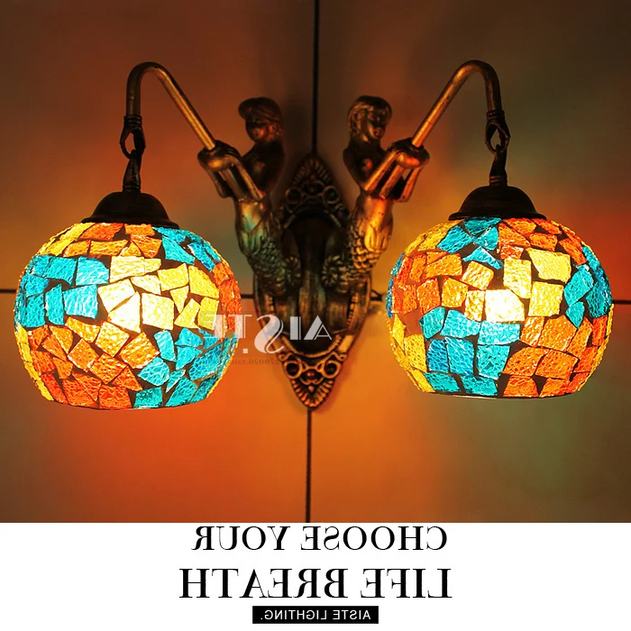 

Japan luminaire wall lamp iron aisle bedside bedroom lamp