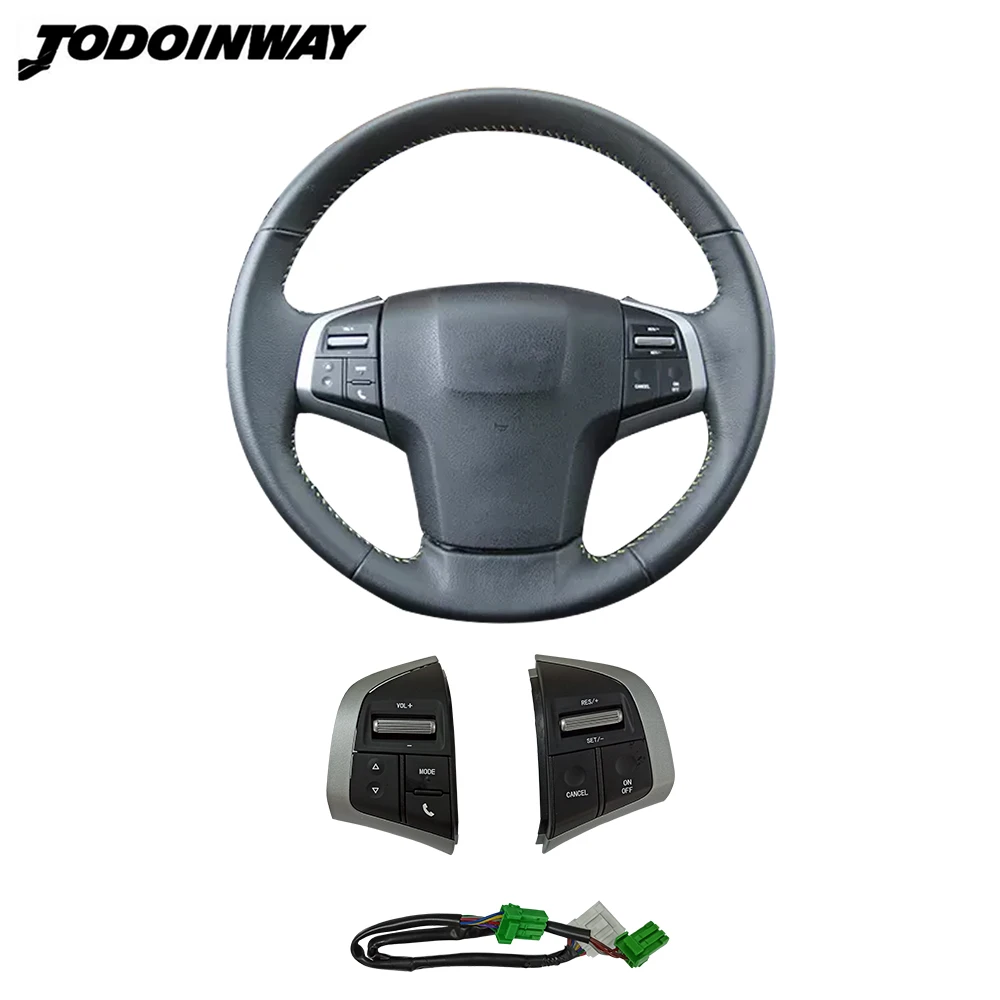 For ISUZU MUX DMAX Car Steering Wheel Audio Music Control Cruise Switch