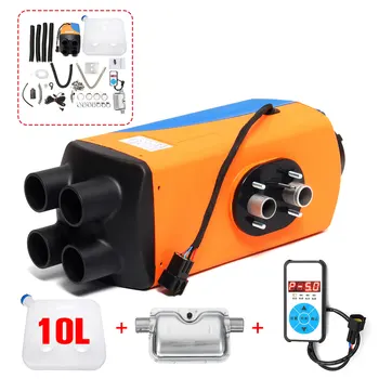 

Car Heater 5KW 3KW 12V/24V Air Diesels Heater Parking Heater With LCD Monitor Siliencer 10L Tank For RV Motorhome Trailer Trucks