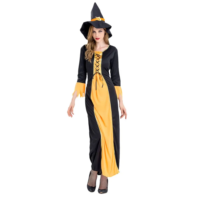 Witch Halloween Costumes For Women Sexy Dress Festival Party Cosplay Disguise Female Fancy Role Play Games Fantasias Adult | Тематическая