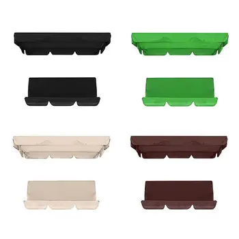 

Terrace Swing Chair 2 Pieces / Set Universal Garden Dustproof waterproof Outdoor 3-Seater canopy Swing Cover Chair R9U2