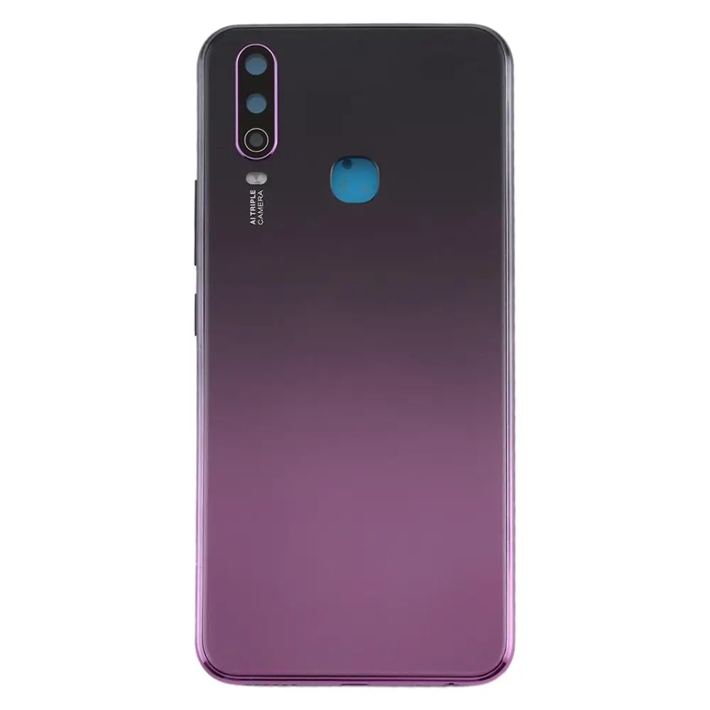 Purple Задняя крышка батареи с объективом камеры для Vivo Y3 - Color: Purple