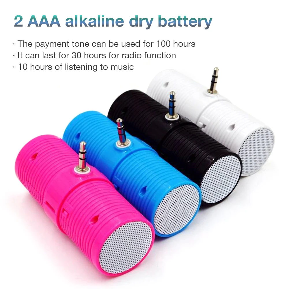 Новинка altavoz bluetooth 3 5 мм мини динамик стерео музыка портативный аудио s caixa de som для