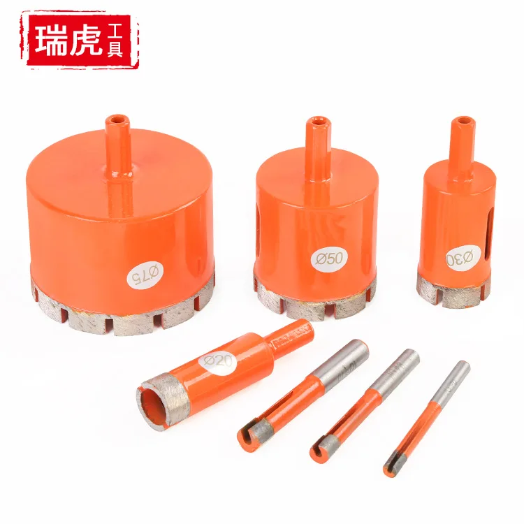 

Manufacturer Direct Selling Marble Granite Tapper Tile Glass Opening Tool Sintering Diamond Drilling Bit