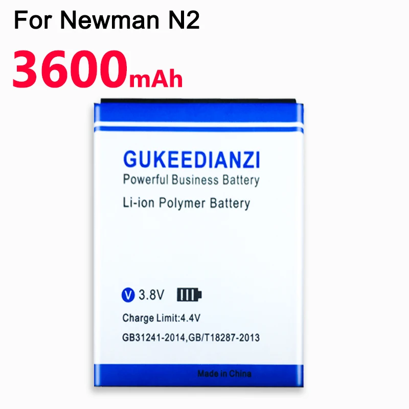 GUKEEDIANZI BL-98 3600 мАч батарея для Newman newsmy N2 запасная батарея для мобильного телефона