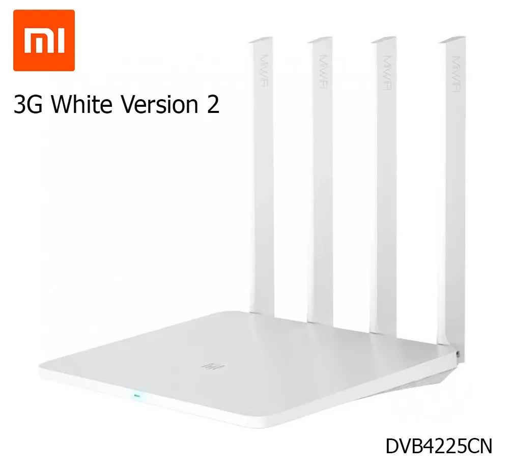 Wi Fi Роутер Xiaomi Mi WiFi Router 3G White Version 2 Скорость 1167 Мбит/с, LAN 2x 10/100/1000 M, WAN 1x 10/100/1000 E DVB4225CN|Беспроводные роутеры| | АлиЭкспресс