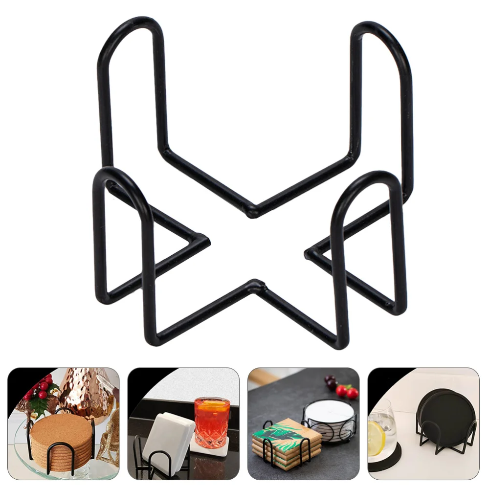 Coaster Holder Mat Storage Rack Cup Drink Organizer Tea Coffee Mug Drinks Pad Table | Дом и сад