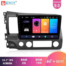 EKIY 10," ips Android 9,0 Автомагнитола авто мультимедиа для Honda Civic 2006-2012 gps навигация влево/вправо Титан стерео видео