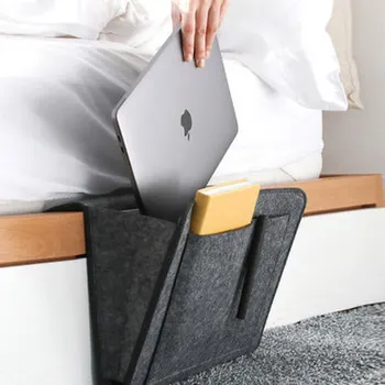 

Tablet Storage Bags Bedside Bed Remote Control Hanging Storage Bed Pockets Sofa Organizer Pockets Book Storage Bag