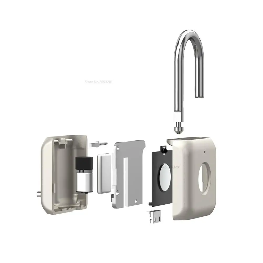 Xiaomi Умный Замок, работающий по отпечатку пальца Padlock Kitty Hardcore технология отпечатков пальцев Открытый для багажа путешествия офисный безопасный Convinient