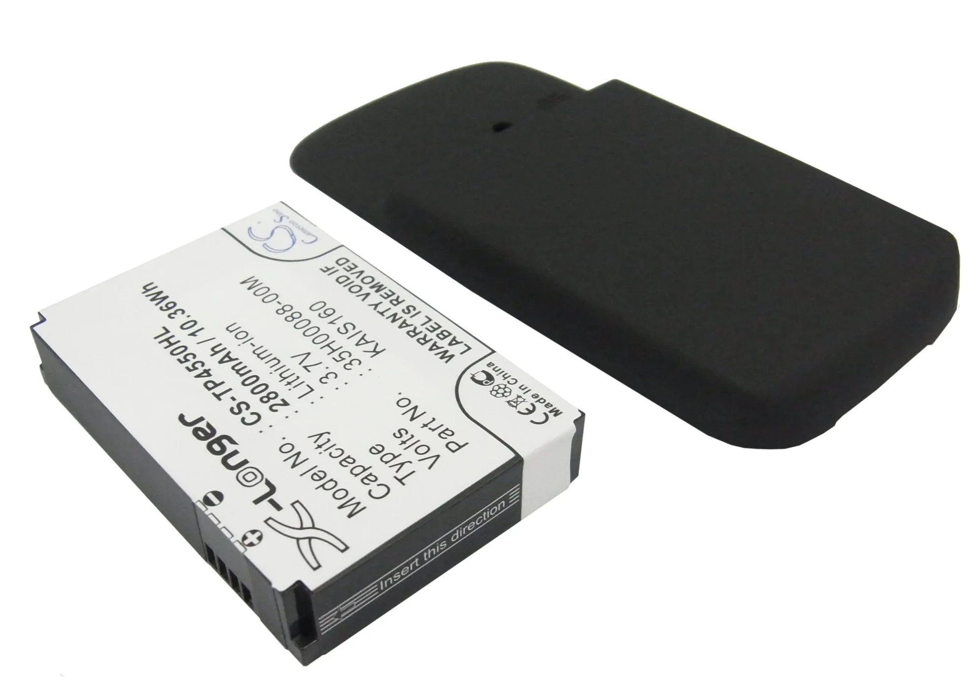 Обновленная батарея Cameron Sino для T-Mobile 35H00086-00M MDA Vario III 2800 мАч/10.36Wh
