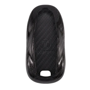 

Premium Real Carbon Fiber Case Cover Fit for TESLA MODEL S 2012-18 Models Key Fob Remote