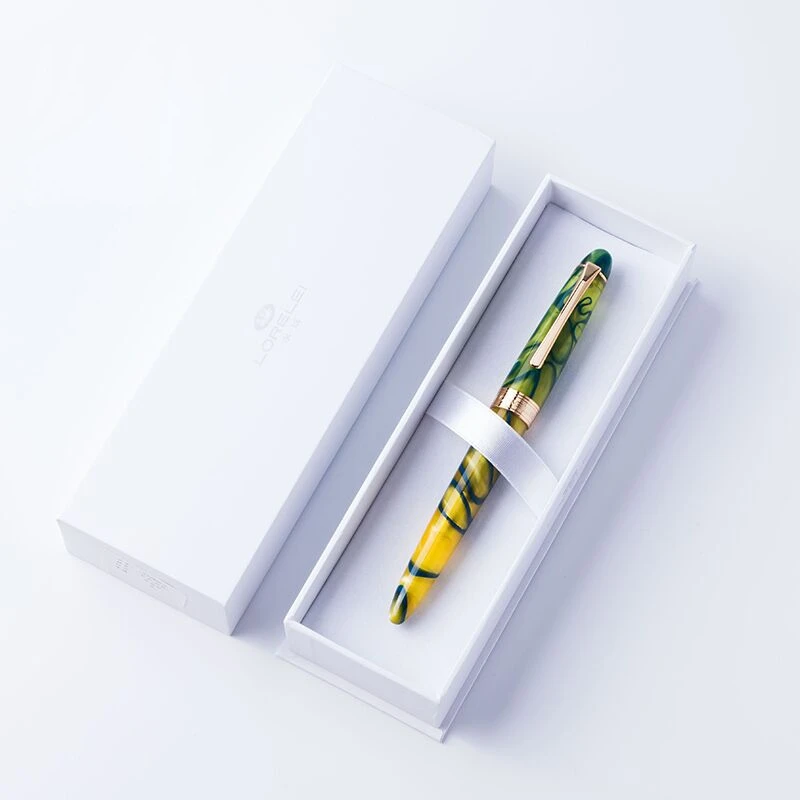 fonte clipe dourado fino nib 0.38mm ef