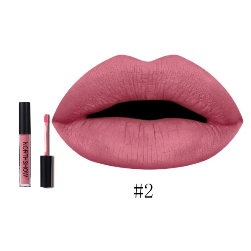 Matte Liquid Lip Gloss Long Lasting Lipstick Moisturizer Velvet Pigment Lip Glaze Beauty Makeup Cosmetics MKXJ New