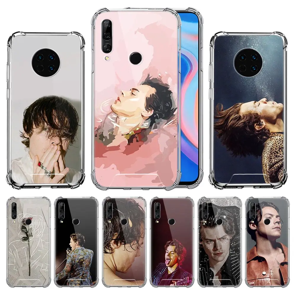 Harry Styles 1D Case For Huawei Y9 Y7 Y6 Y5 2019 Y9s Y8s Y7p Y6p Mate 20 Lite 30 Pro Airbag Anti-Fall TPU Capas Cover | Мобильные