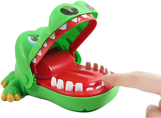 Brinquedos de festa de crocodilo, jogos de boca de dentes de crocodilo para crianças, brinquedo engraçado de dentista, jogo pegadinhas, melhor presente para crianças 3