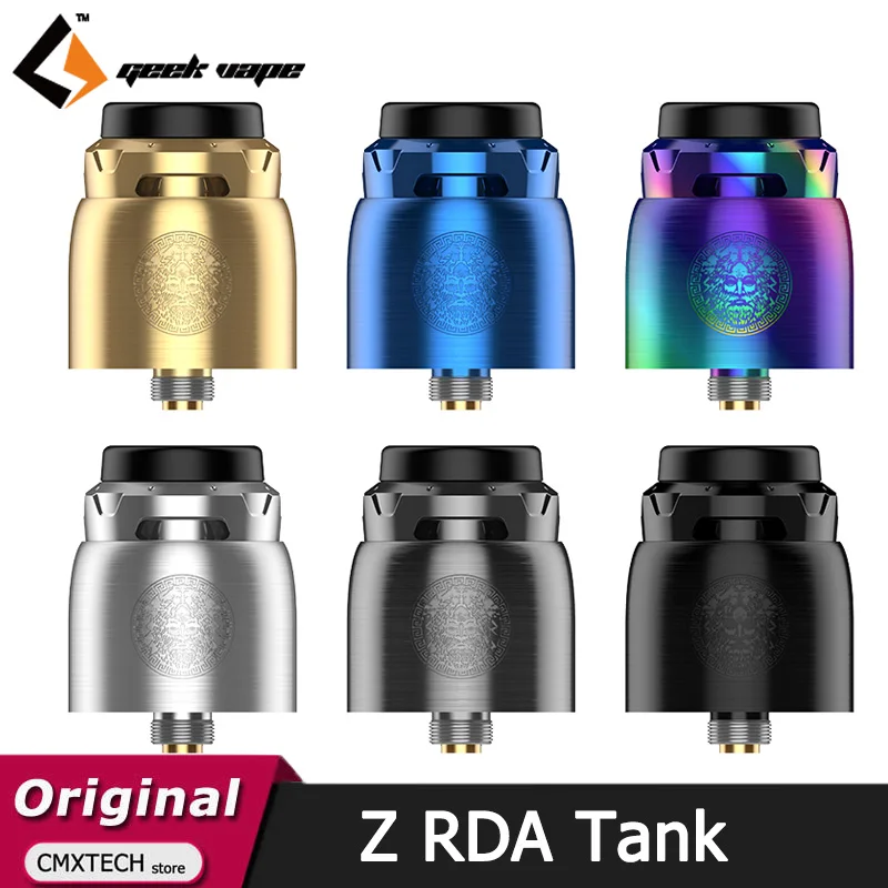Original Geekvape Z RDA Tank Top Airflow Anti Spit Dual Coil Building