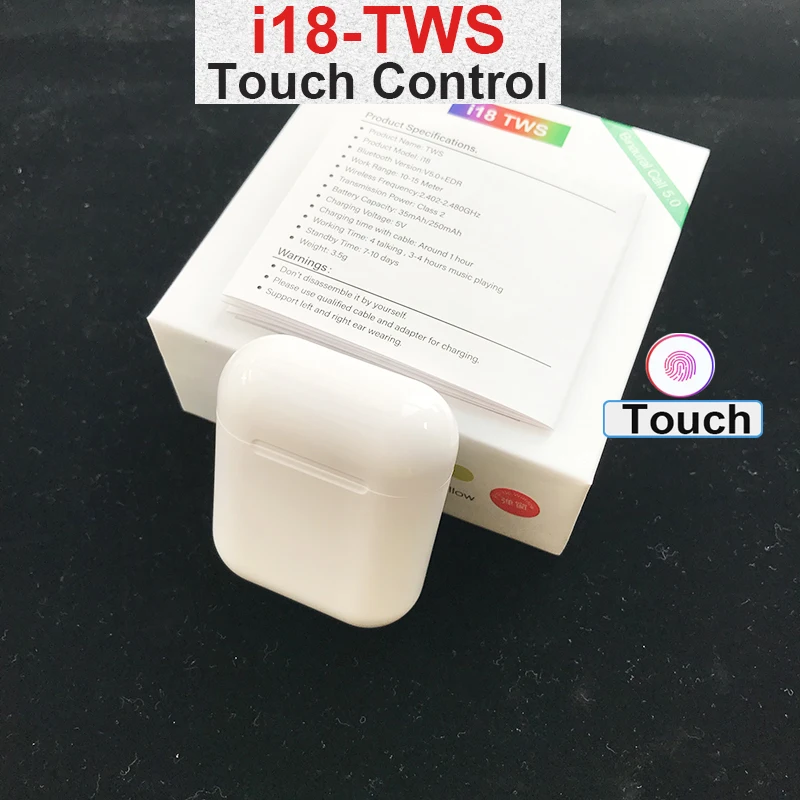 I18 i11 TWS Bluetooth 5 0 беспроводные наушники i12 i9s i7s tws с зарядной коробкой микрофон мини