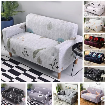 

Big Elastic Sofa Tight All-inclusive Slip-resistant Seat Covers Sofa Covers Couch Cover Sofa Towel Single/Two/Three/Four Seat
