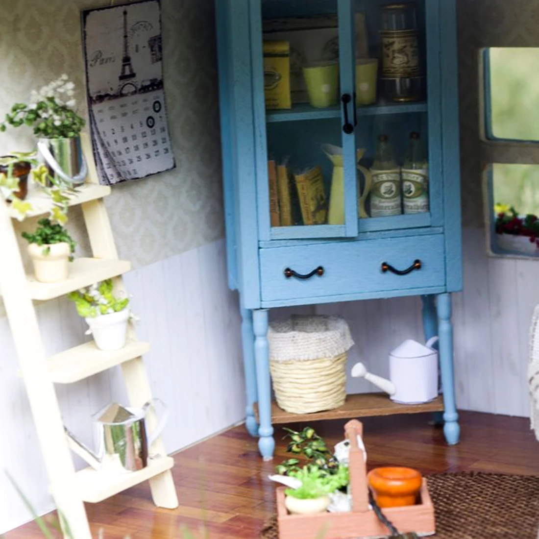 DIY кукольный домик Миниатюрный Кукольный дом с конструкцией мебели наборы 3D дом для кукол игрушки для детей подарок на день рождения скалистый сад