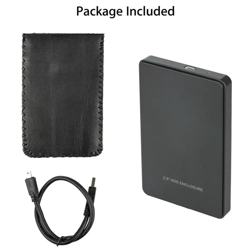 USB2.0 HDD корпус 2,5 дюймов последовательный порт SATA SSD жесткий диск коробка поддержка 2 ТБ Мобильный Внешний HDD Чехол