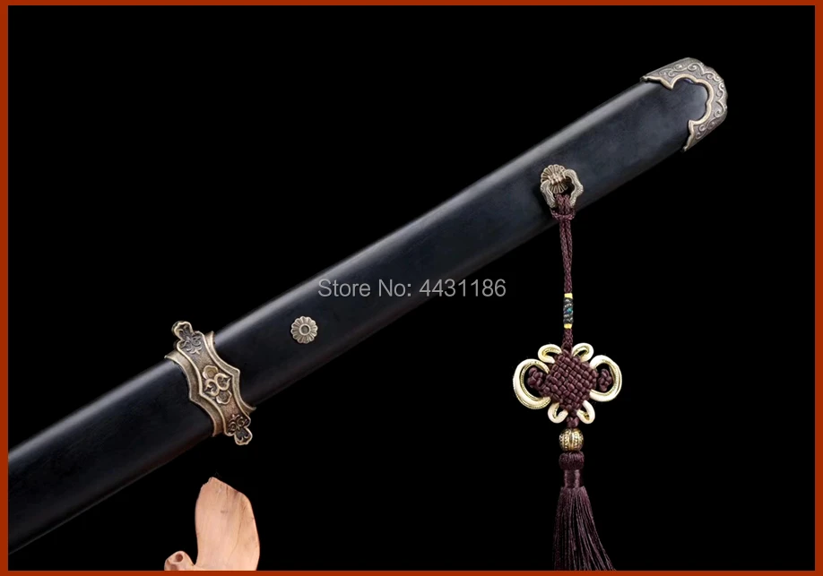 Battle Ready Very Sharp Damascus Steel Clay Tempered KungFu Tang Saber Jian Chinese Tradition Handmade Dao Sword Katana