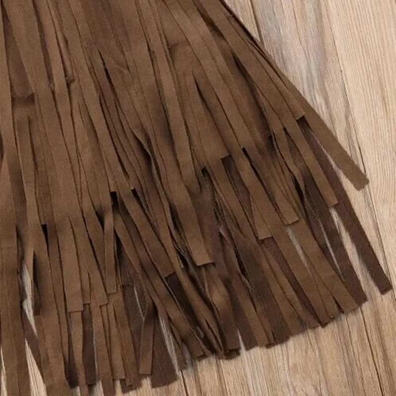 Праздничные юбки с кисточками для маленьких девочек Детская длинная Праздничная Пышная юбка, одежда