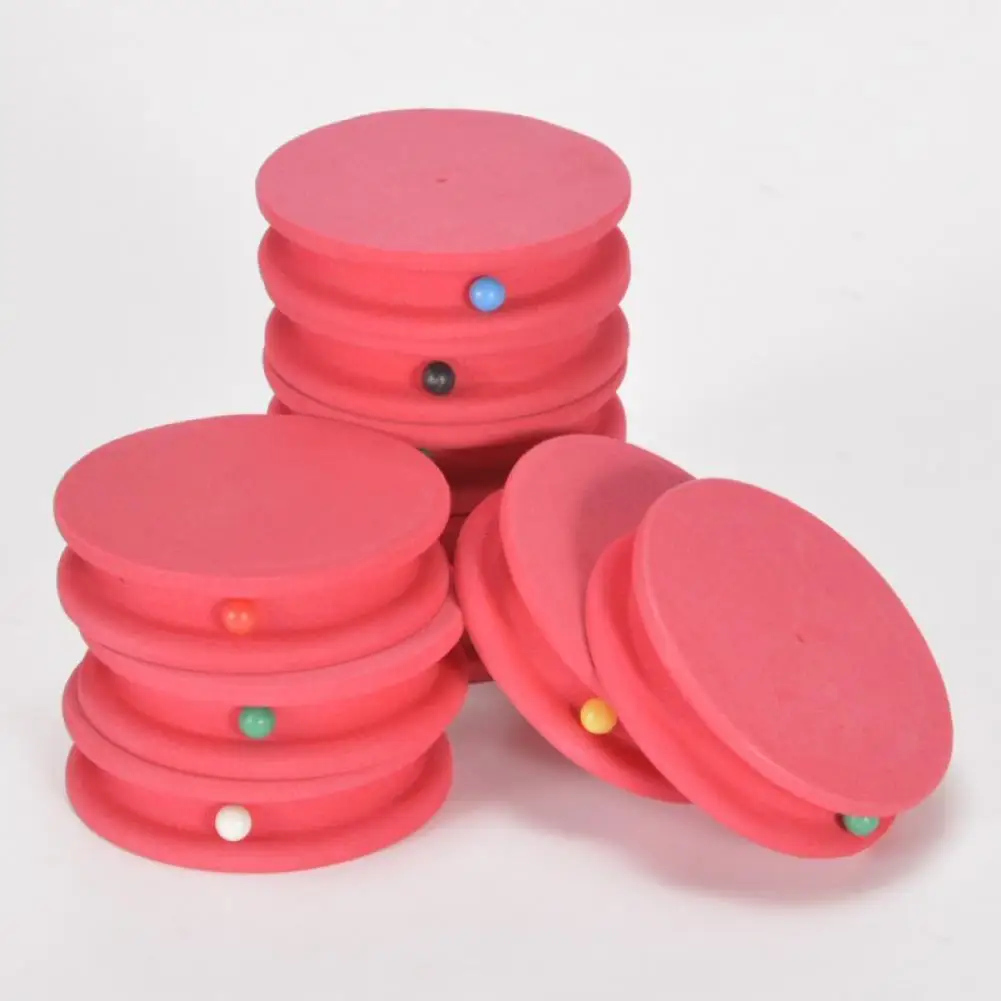 10Pcs/Set 8x6.5x6.5cm RandomColor EVA FoamFishing Line Spool Bobbin Winding Board Round Coil Organizer Accessory For Sea Fishing | Спорт и