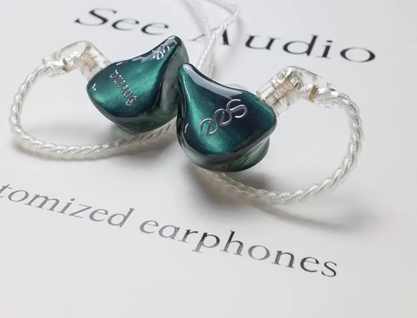 SeeAudio Serena 8 S8 8BA Knowles Balanced Armature Customize HIFI Music Monitor DJ Studio ACG Bass Audiophile Earbuds Earphones