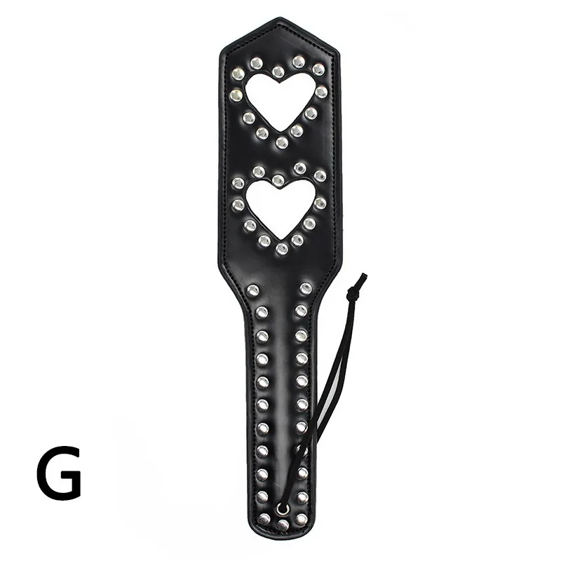 Sex Toys Hand Shoot Spanking Spank Paddle Beat Submissive Sex Accessories  Erotic BDSM Fetish Whip PU Leather Mischief Spanking Paddle BDSM Fetish  Sexy Cosplay Adult Game Flirting Flogger Gear Whip Paddles Sex