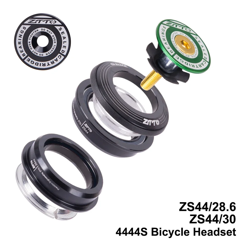 Auricular De Bicicleta 1 1/8 Threadless Plata