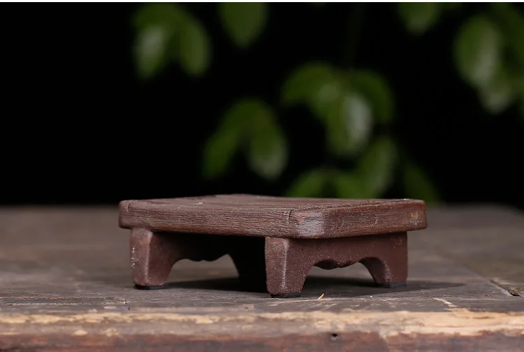 Raw Ore Clay Imitation Wood-grain Yixing Clay Teapot Asked Clay Decoration Accessories Wholesale Tea Drag a Generation of Delive