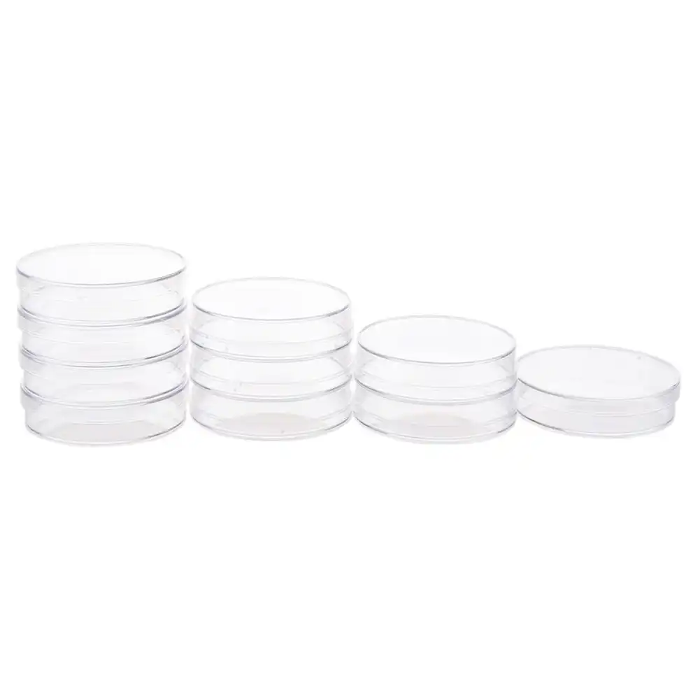 10 Sets100mm Chaotai Petri Dishes Affordable 10pcs Fragile Sterile for Cell Polystyrene for Lab Plate Yeast Lab Supply gh Quality Crisp mical Instrument Clear