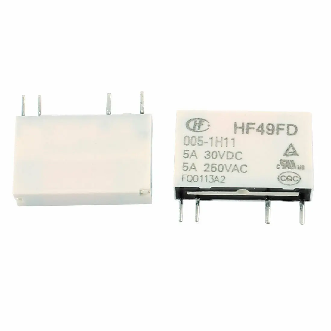 5 шт. 30VDC 250VAC 5A 4 Терминал без SPST HF49FD/005-1H11 Мощность реле