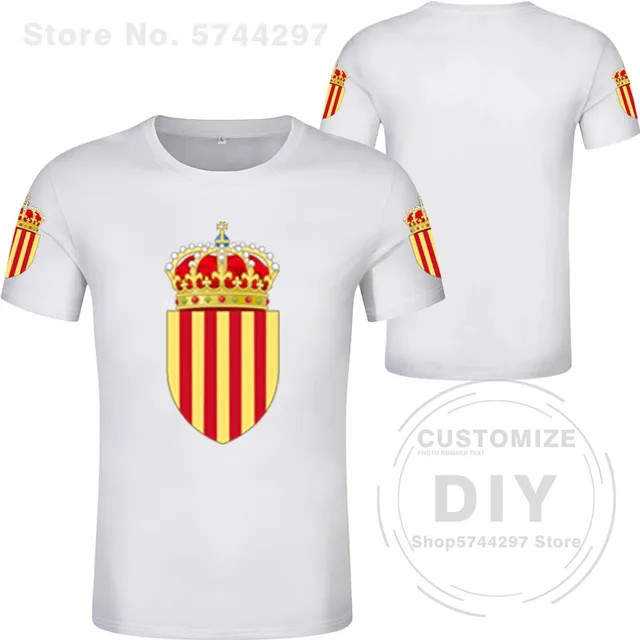 Catalonia Shirt Free Custom Made Name 