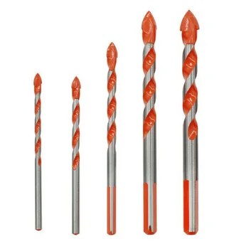 

5Pc 6-12mm Triangular-overlord Handle Drill Bits Sets Carbide Woodworking Tools
