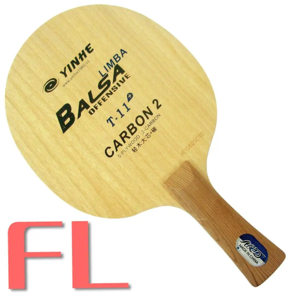 FL long handle Galaxy Milky Way Yinhe T-11+ T 11+ T11+ Limba Balsa с лезвием для ракетки для пинг-понга - Цвет: FL long handle