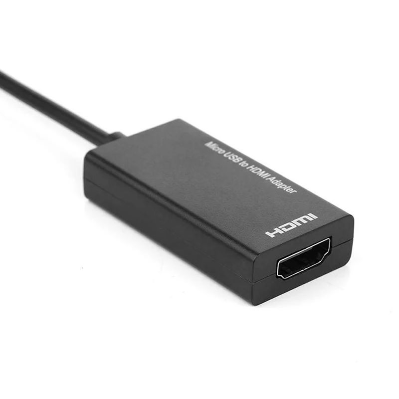 Micro USB к HDMI HD кабель-адаптер для мужчин и женщин 1080P HD HDMI аудио-видео кабель MHL конвертер для ТВ ПК ноутбука