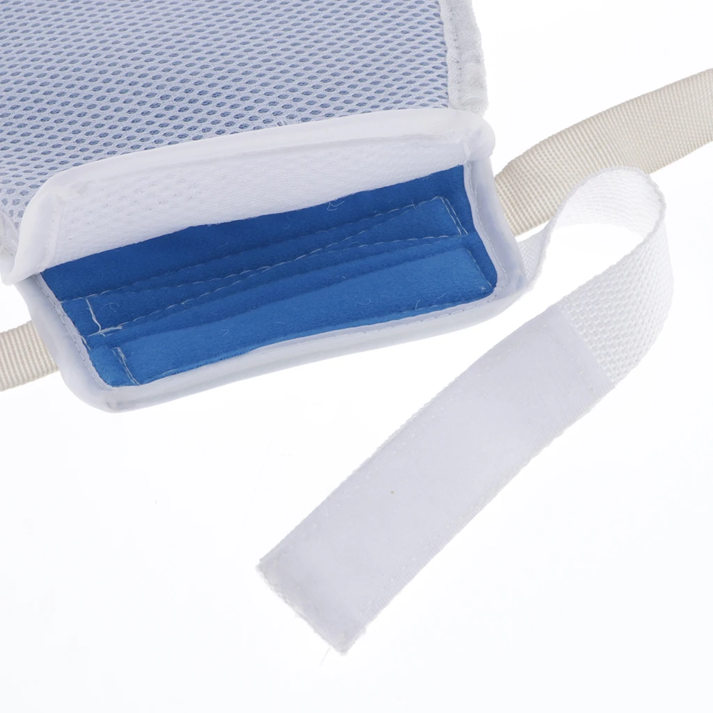 2x Adjustable Finger Control Mitts Hospital Home Hand Restraints Gloves Infection Protectors Prevent Scratch for Patient Elderly