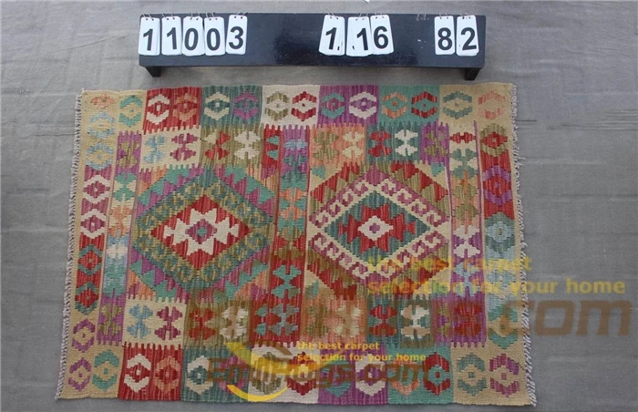 geometric rug Wool Woven Home For Living Room Geometric Bedroom Art Natural